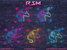 Neon Unicorn