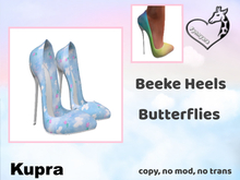 Beeke heels Butterflies for Kupra