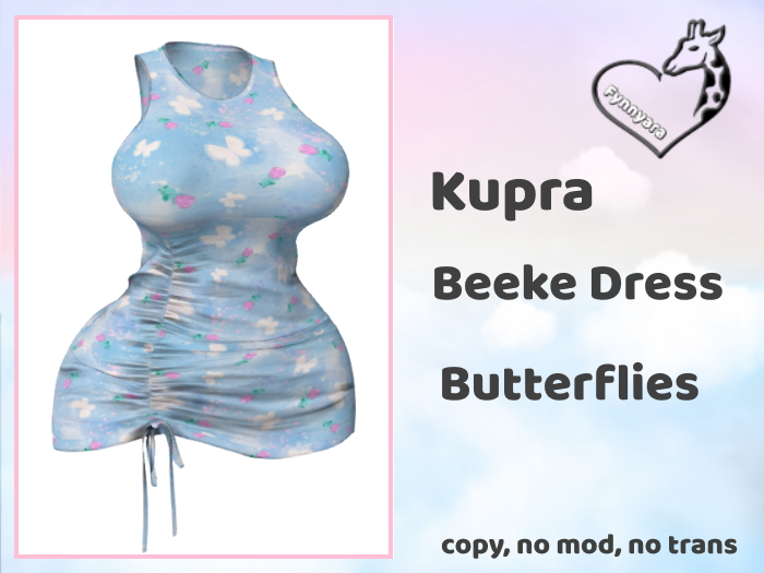 Kupra Dress Beeke Butterflies