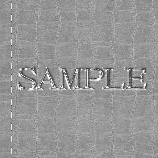 Zoy Texture [ Cable knit stripe Leather with stitching 08 ] Seamless - Gray