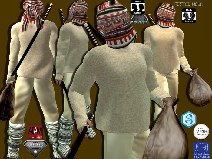 BEDUIN MALE-AESTHETIC-ADAM-GIANNI-TMP-SLINK-STANDARD 5S