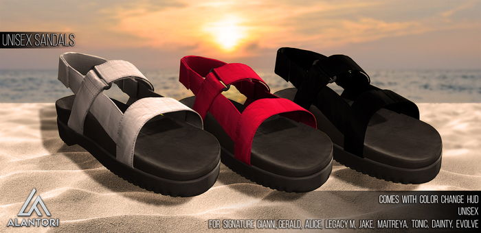 ALANTORI | Unisex Sandals Demo