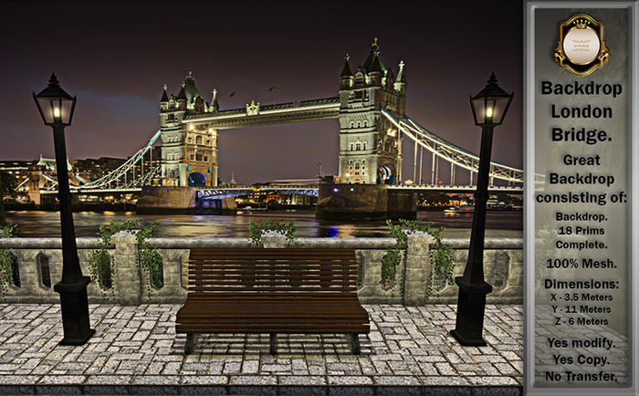 Backdrop London Bridge Copy / Modify