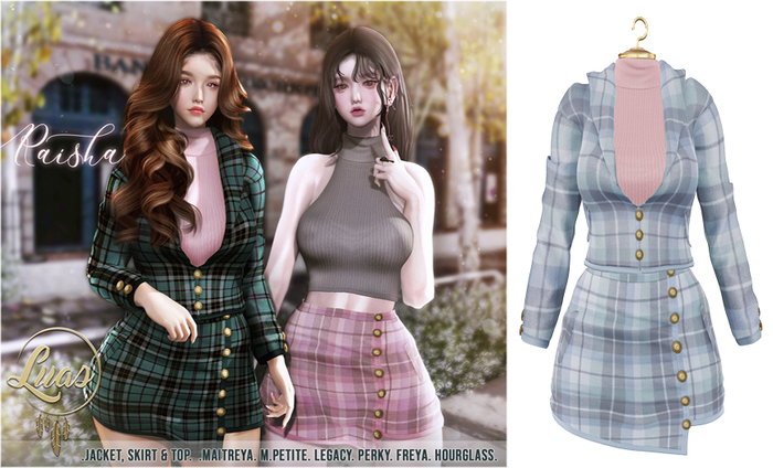 Luas Raisha Sky & Pink