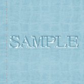 Zoy Texture [ Cable knit stripe Leather with stitching 08 ] Seamless - Sky