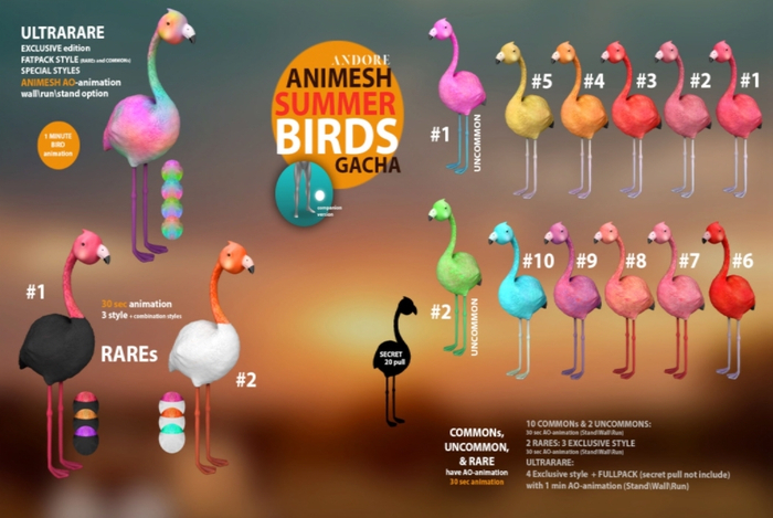 :ANDORE: - gacha - Summer Birds #2