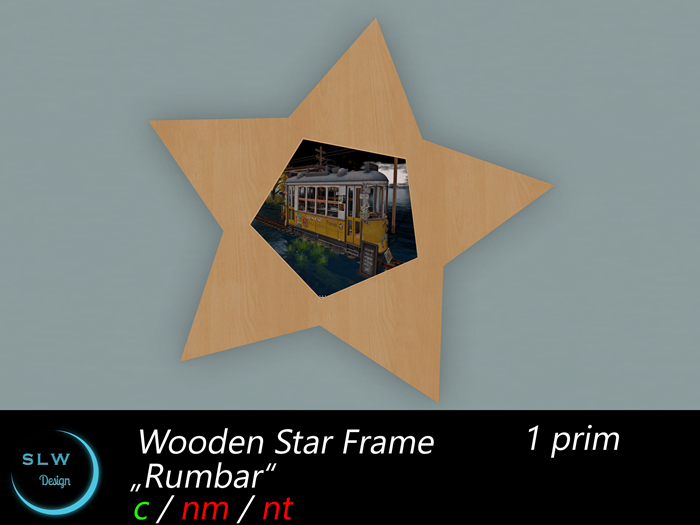 SLW Design - Wooden Star Frame Rumbar
