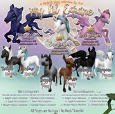 JIAN My Lil Equines 10. Twilight Unicorn Wanderer BOX