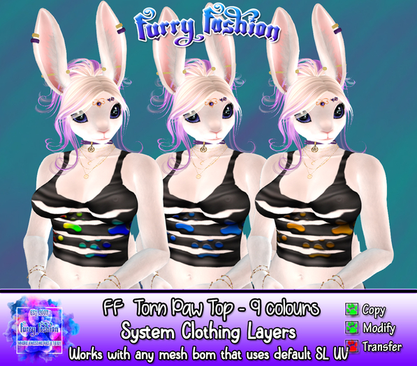 ~FF~ Torn Paw Top