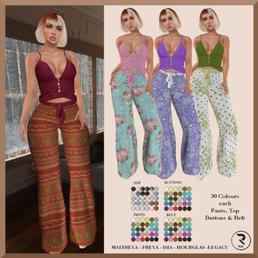 :: RUE :: June Outfit Patterns [FATPACK] ADD TO UNPACK