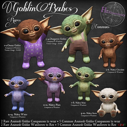 *HEXtraordinary* Goblin Babes *Full Set*
