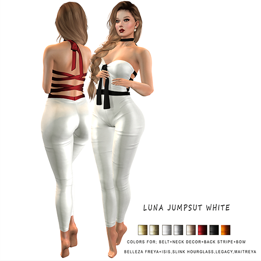 GGVG LUNA JUMP SUIT WHITE