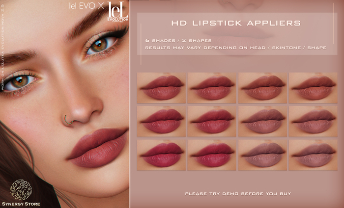 [SYN] Synergy HD Lipstick Ravenna LELUTKA EVO/EVO X