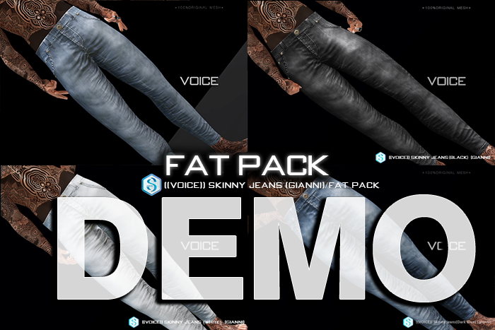 [[DEMO]((VOICE)) Skinny jeans (gianni)