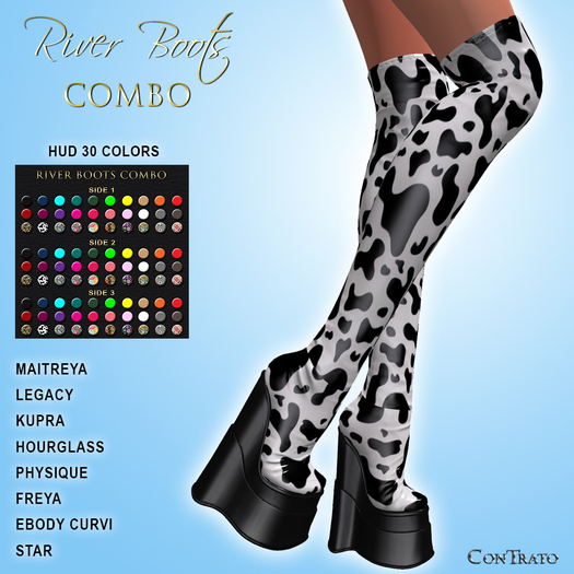[ConTrato] River Boots Combo 