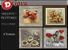 ^Dejavu^ Full Perm Floral  Art Texture