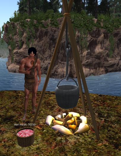 Basket of 50 salted Verr meat [G&S]