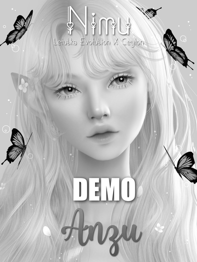 NIMU - Anzu skin (Lelutka EvoX) DEMO