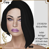 (CNS)  Kiki Hair  Black and Whites (Rez)