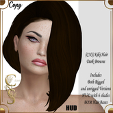 (CNS) Kiki Hair  Dark Browns (Rez)