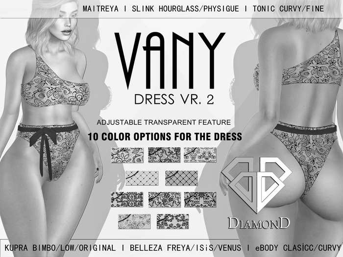 DEMO / DIAMOND / FAT PACK / Vany Dress V-2