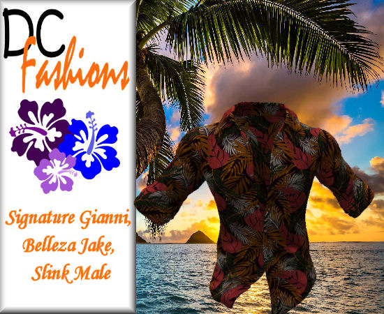 DC Fashions Aloha Baby Red