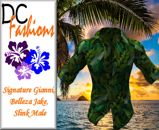 DC Fashions Aloha Baby Green