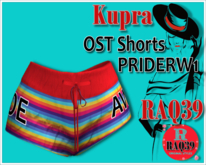 [R39] Kupra OST Shorts PRIDERW1