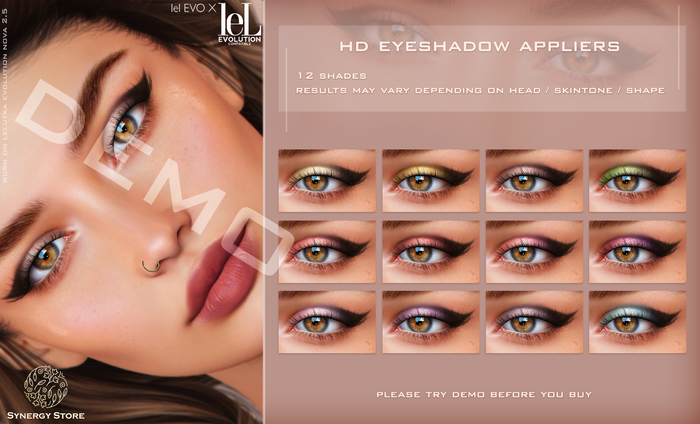 DEMO [SYN] - HD Eyeshadow Seville LELUTKA EVO/EVO X