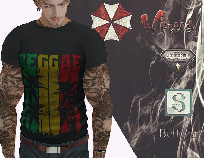 VIRUS - REGGAE SHIRT -