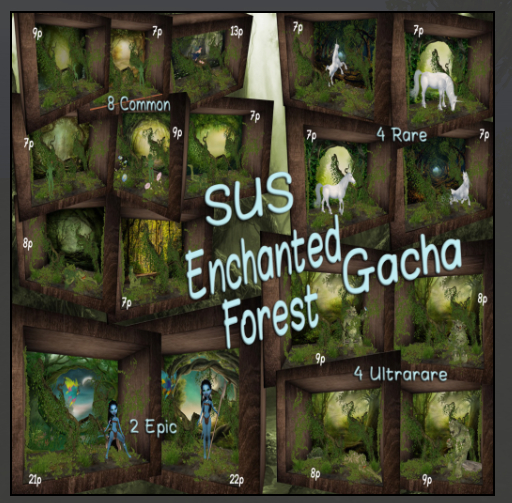 SUS Enchanted Forest Gacha RARE 1