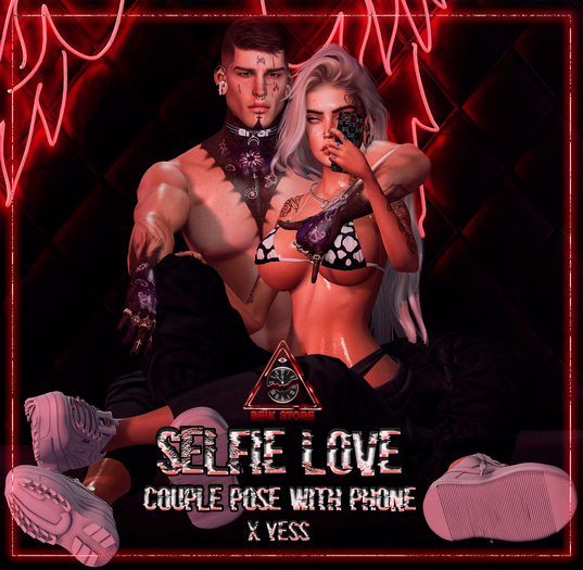 BeikStore. Selfie Love Couple Pose Unpacker