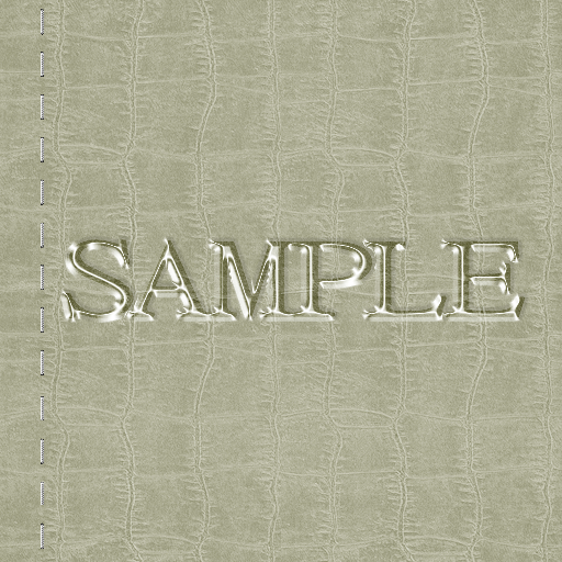 Zoy Texture [ Cable knit stripe Leather with stitching 09 ] Seamless - Khaki