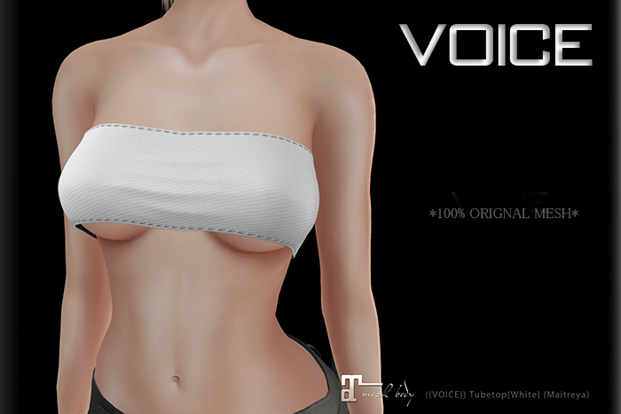 ((VOICE)) Tubetop{White} (Maitreya)