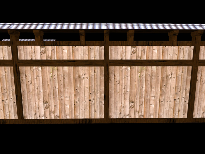 Full Perm "Japanese Style Fence"