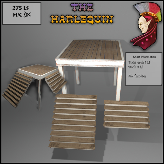 ELI-Bellieseria-DOCK-5/10 step stairs set V1-BOX