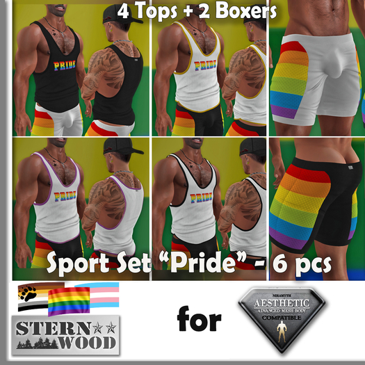 Aesthetic "Pride Set" - 6 pcs