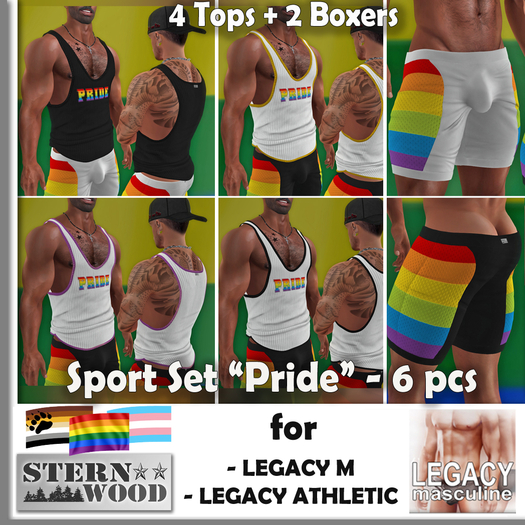 Legacy "Pride Set" - 6 pcs