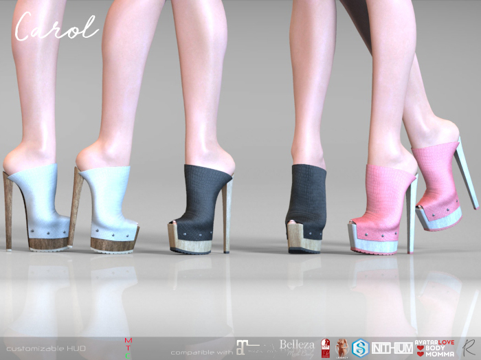 Remezzo Carol Heels Fat Pack