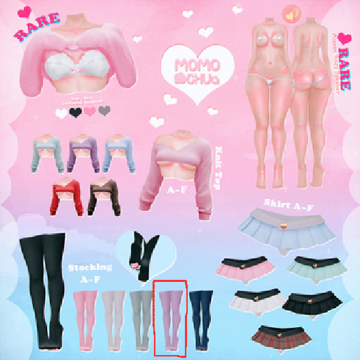:: MOMOCHUU :: Love Shot - Stocking - Maitreya - E