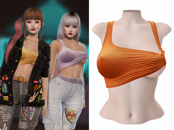 -[ vagrant ]- Taylor Top - Orange