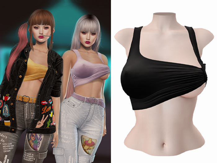 -[ vagrant ]- Taylor Top - Black