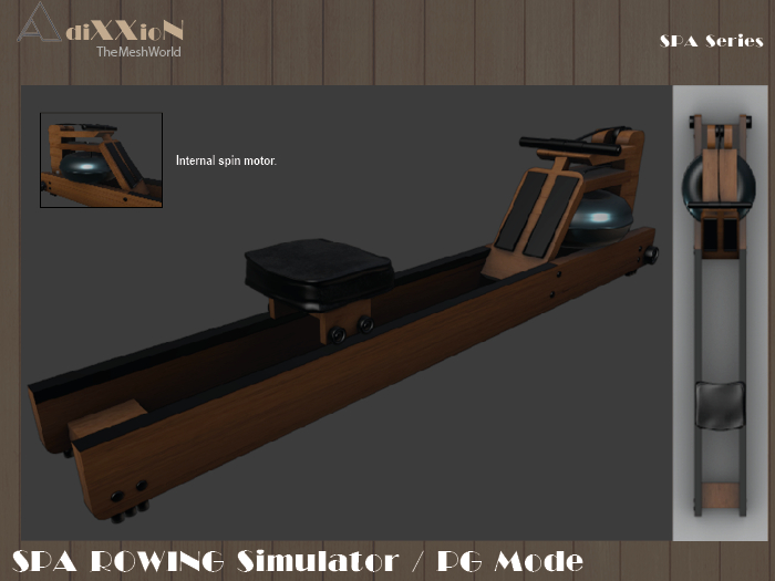 SPA Rowing Machine Simulator / AdiXXioN PG
