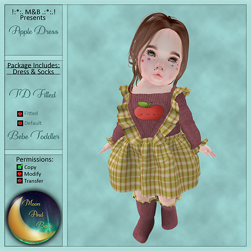 !:*:. M&B .:*:.! Apple Dress TD Fitted 