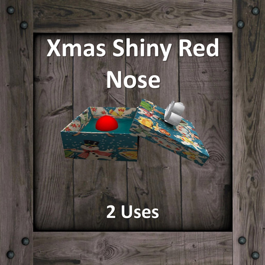 DFS Xmas Shiny Red Nose (Texture)