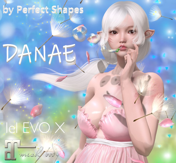*PS* - Danae Shape - Lelutka EvoX + ebody lara legacy kupra