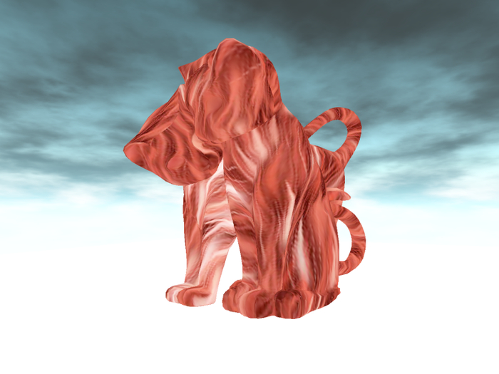 Cat Statue Fierce 17*