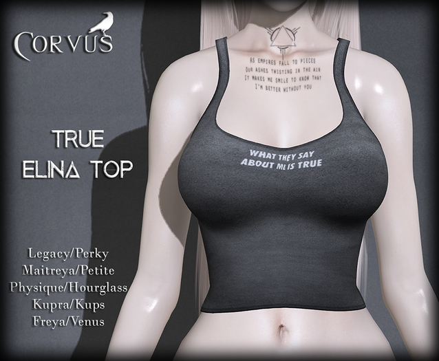 Corvus : True Elina Top