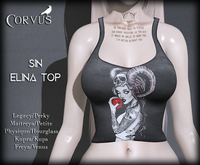 Corvus : Sin Elina Top