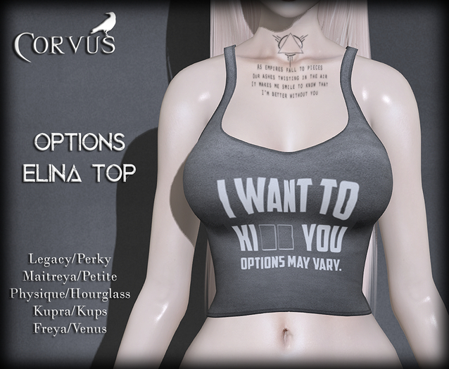 Corvus : Options Elina Top